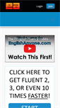 Mobile Screenshot of englishanyone.com